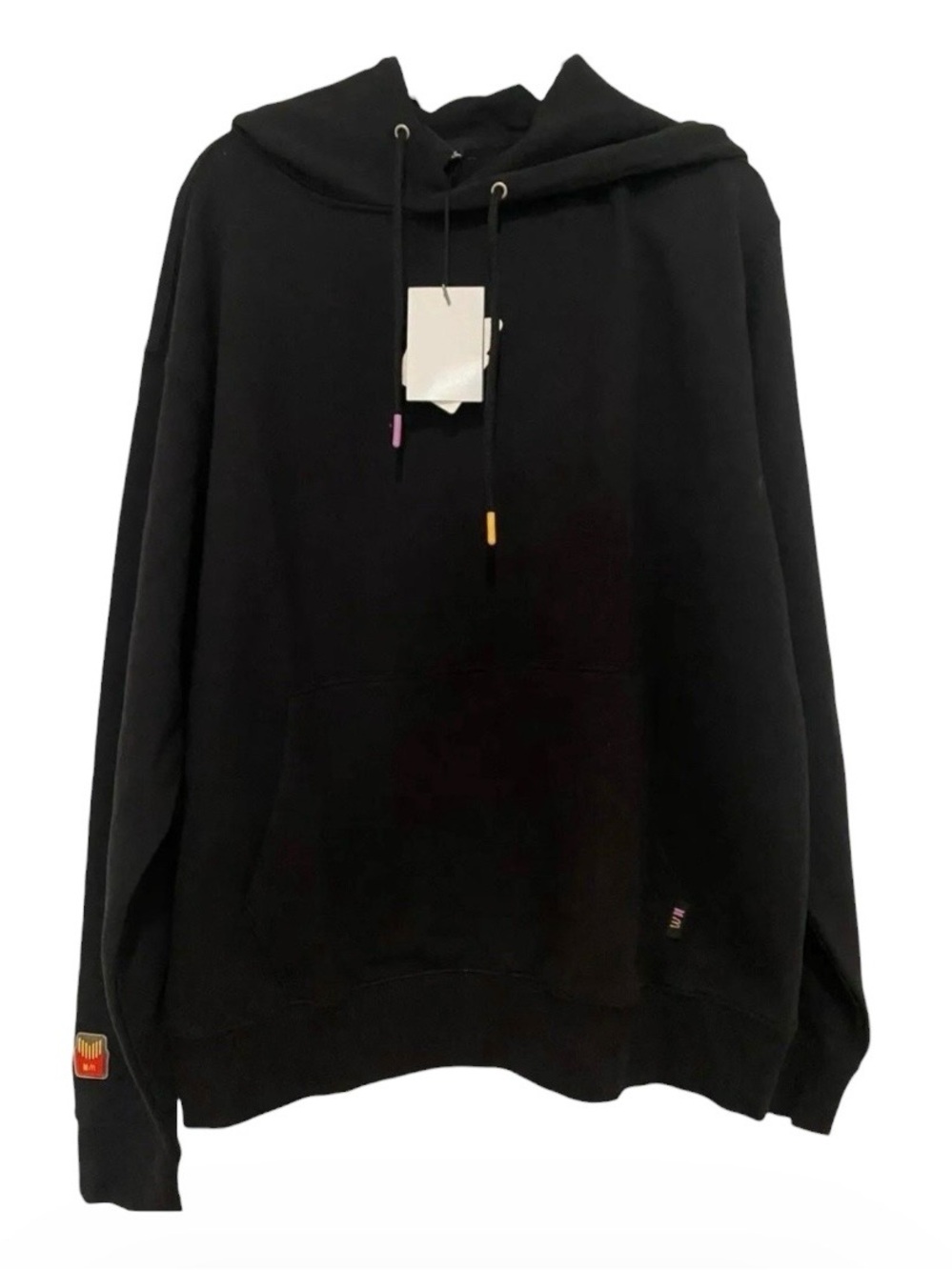 BTS McDonalds 2021 Logo Hoodie Black Pullover XXL HYBE Official Merch NWT Kpop